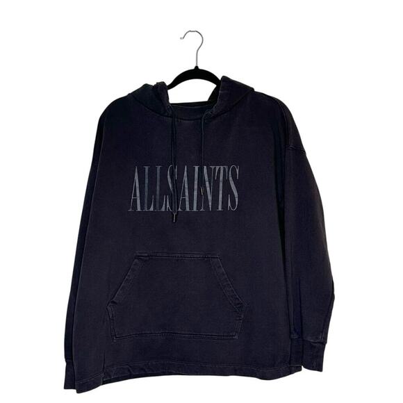 All SAints Etie Hoodie Men's Gray Size Medium - Picture 1 of 4